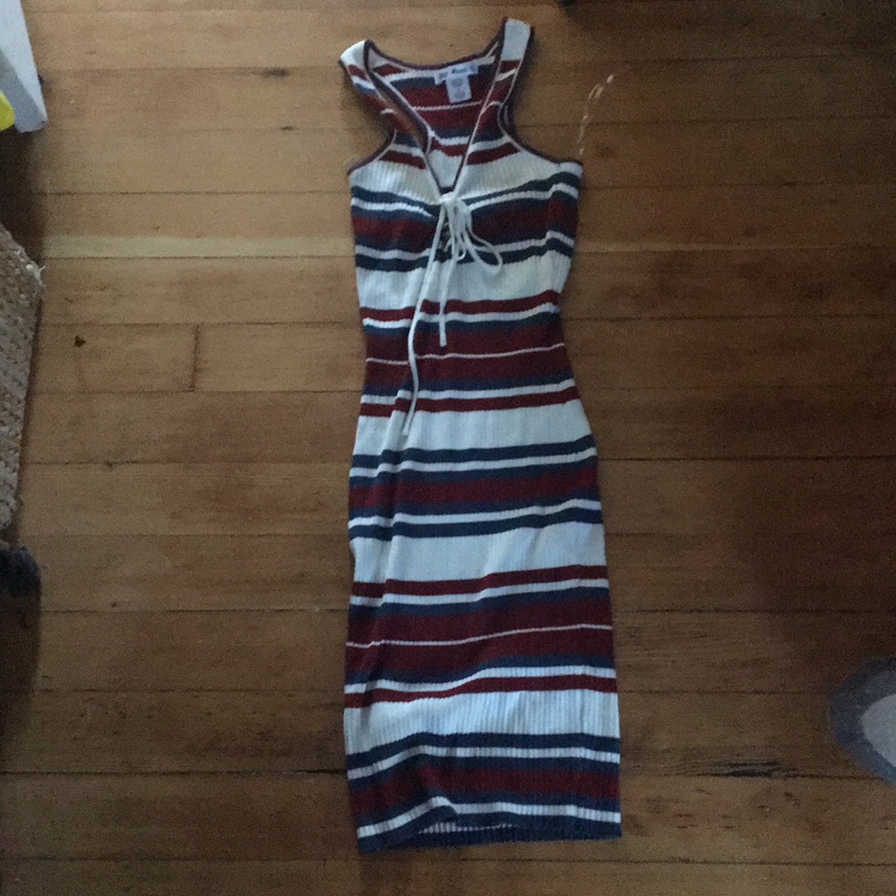 Red,white and blue dress